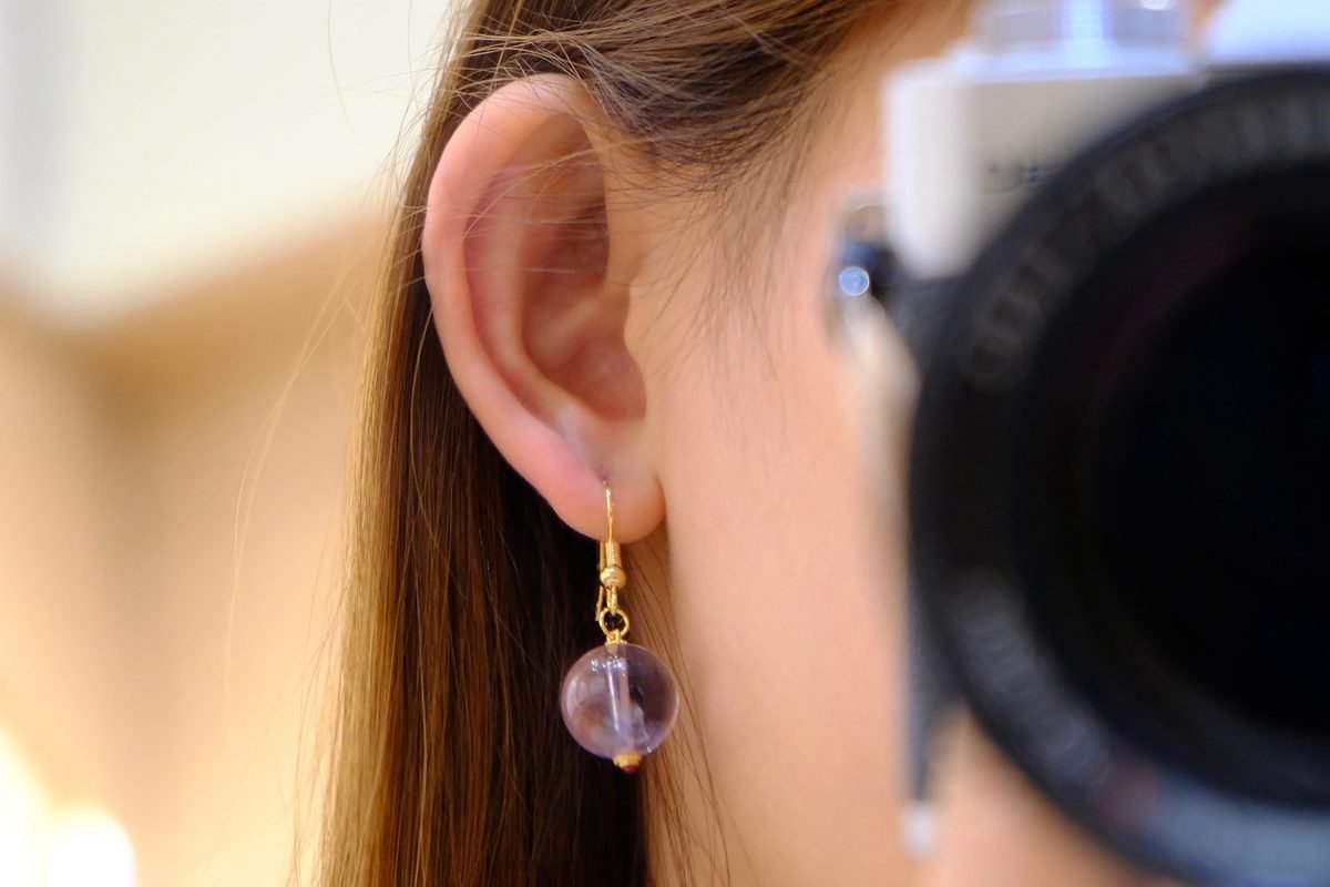 13mm Amethyst Earrings - Image 5