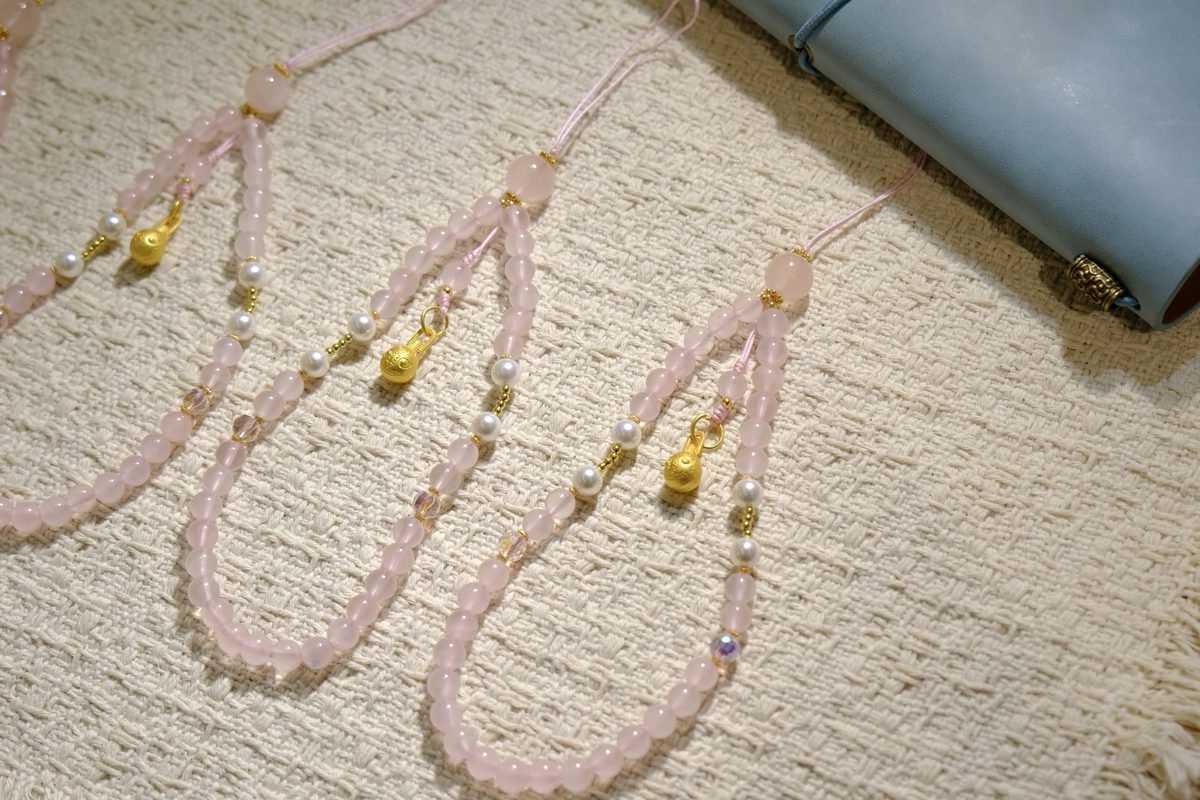 6mm Rose Quartz Bracelet — Ref. 00104 - Image 2
