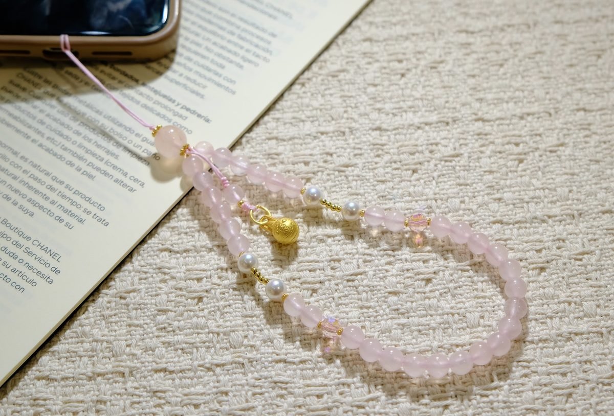 6mm Rose Quartz Bracelet — Ref. 00104 - Image 7