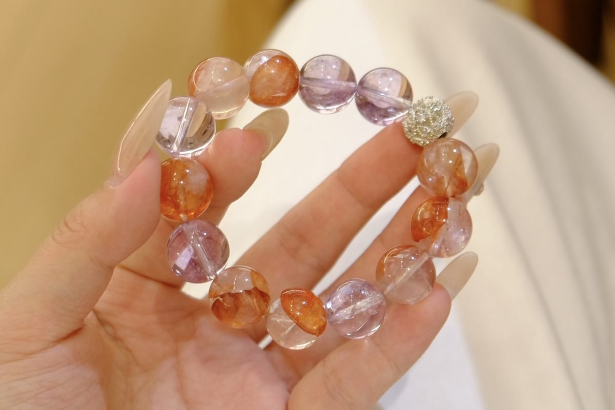 14mm Amethyst Bracelet — Ref. 00158