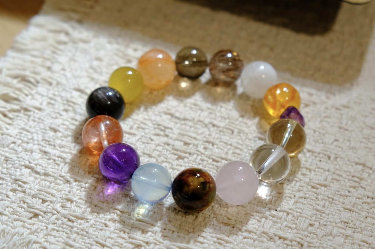13mm 7 Chakra Balancing Bracelet — Ref. 00164