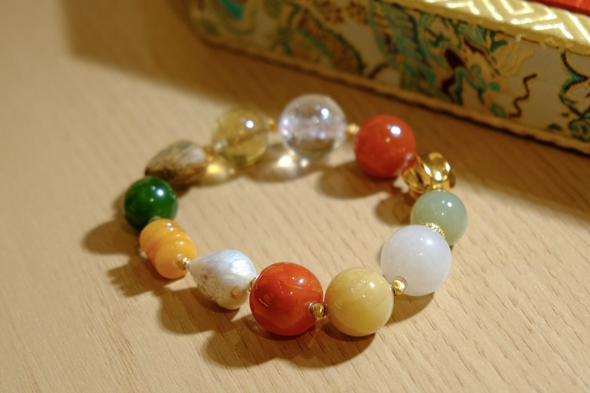 14mm 7 Chakra Balancing Bracelet — Ref. 00167