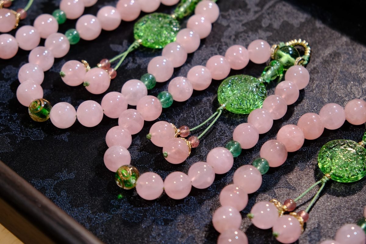 12mm Rose Quartz Bracelet — Ref. 00175