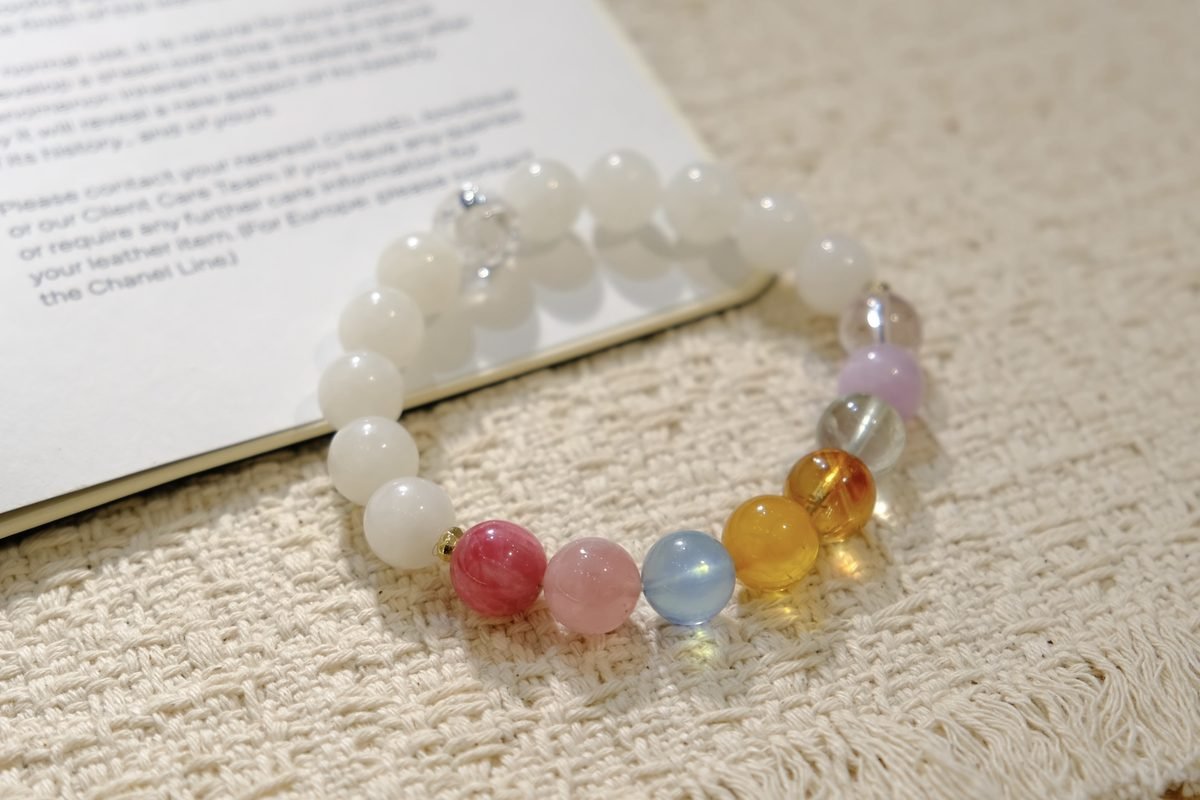 9mm 7 Chakra Balancing Bracelet — Ref. 00219