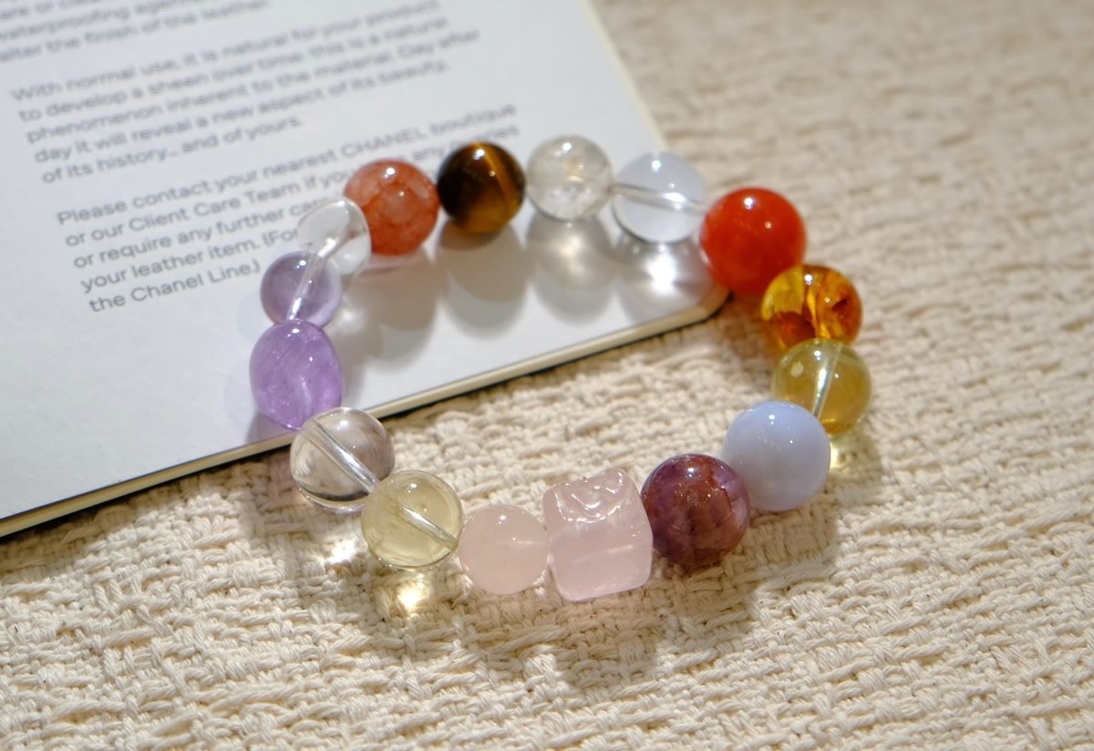 14mm 7 Chakra Balancing Bracelet — Ref. 00237