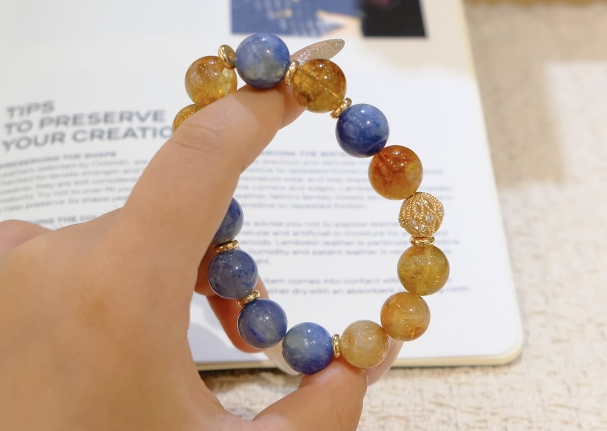 12mm Citrine Bracelet — Ref. 00264 - Image 5