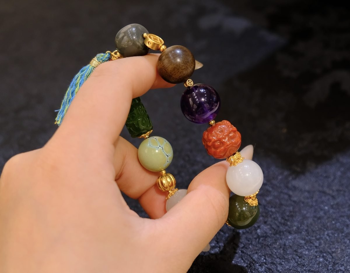 15mm 7 Chakra Balancing Bracelet — Ref. 00272