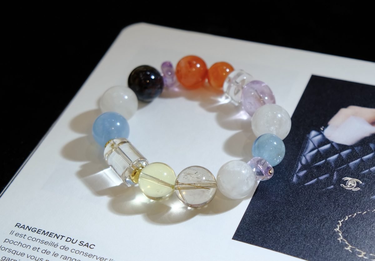 14mm 7 Chakra Balancing Bracelet — Ref. 00275 - Image 2