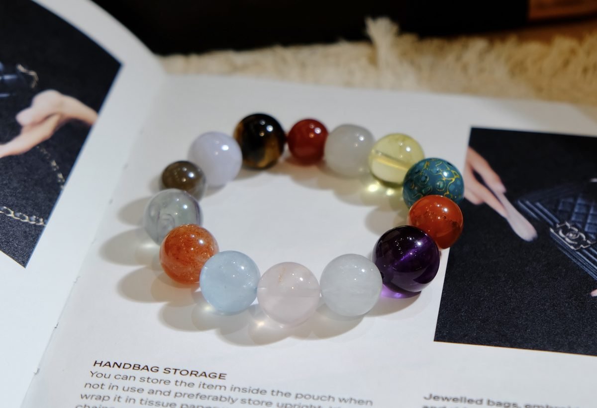 15mm 7 Chakra Balancing Bracelet — Ref. 00292