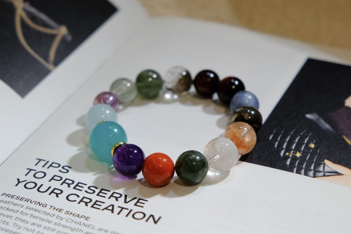14mm 7 Chakra Balancing Bracelet — Ref. 00295