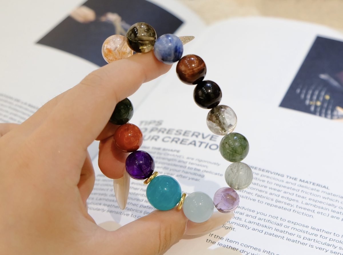 14mm 7 Chakra Balancing Bracelet — Ref. 00295 - Image 4