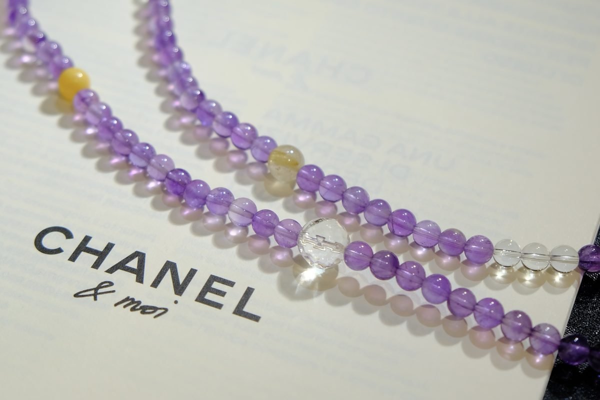 6mm Amethyst Bracelet — Ref. 00298
