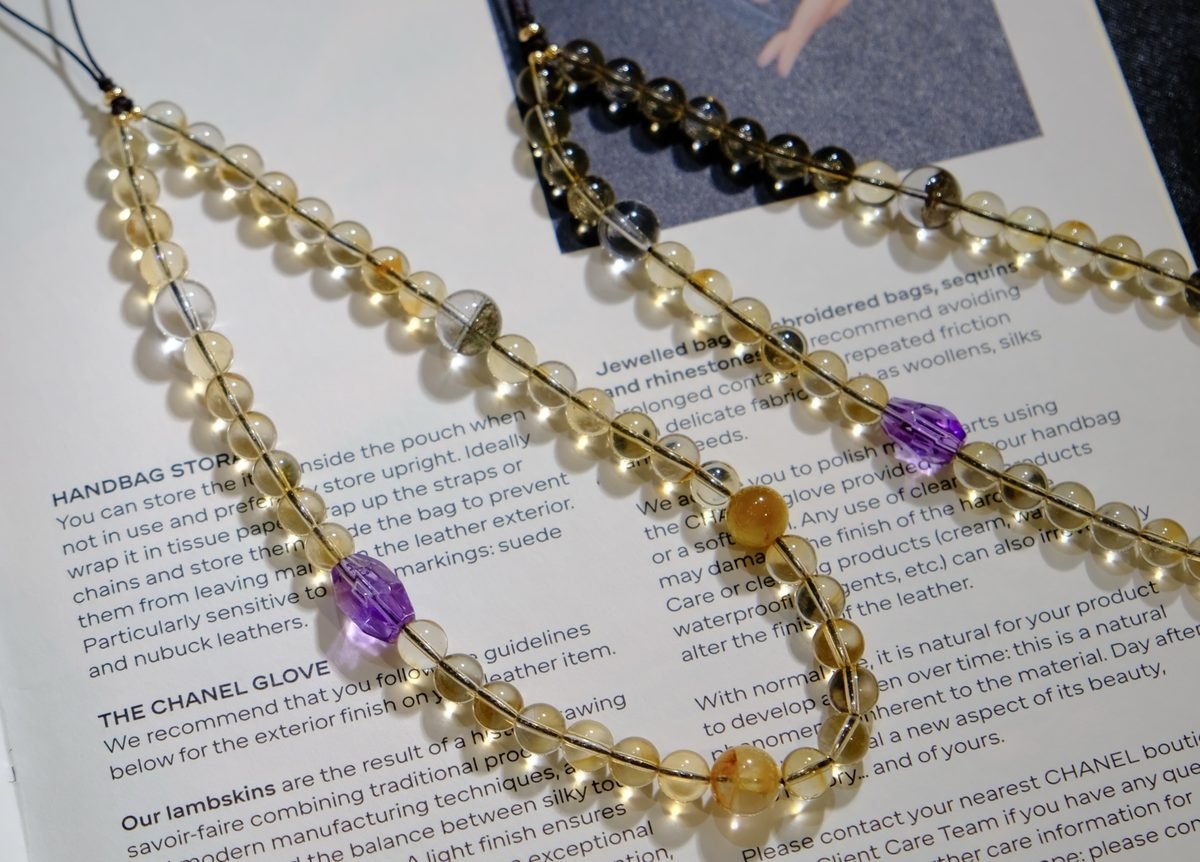 6mm Citrine Bead Strand