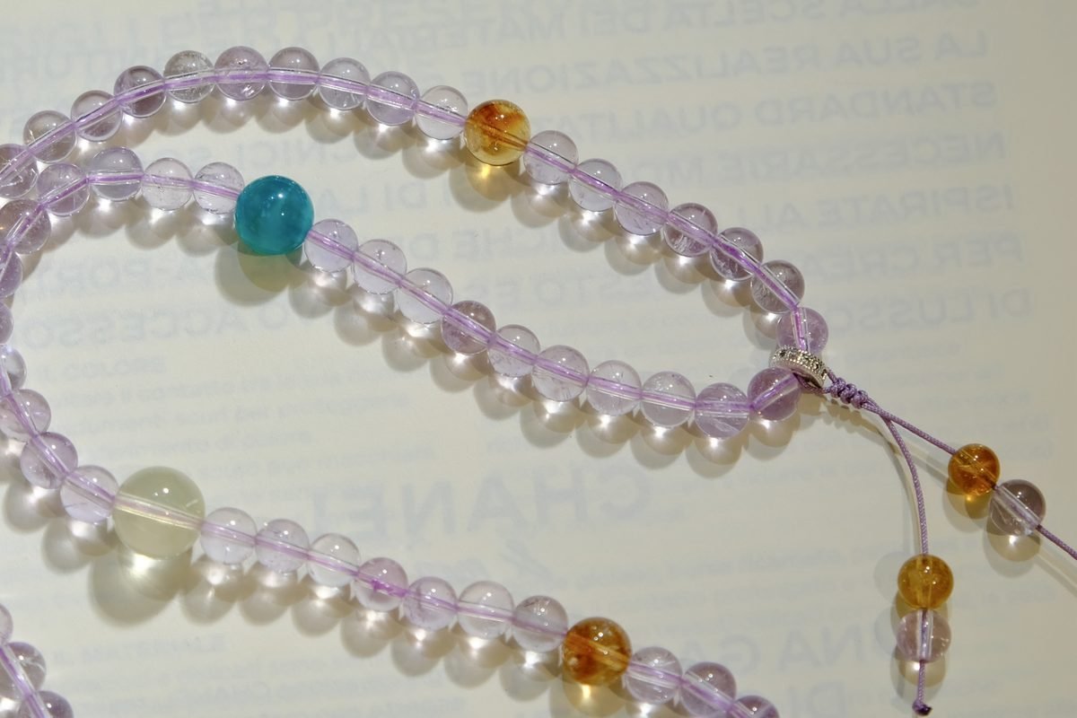 6mm Amethyst Bracelet — Ref. 00306 - Image 4