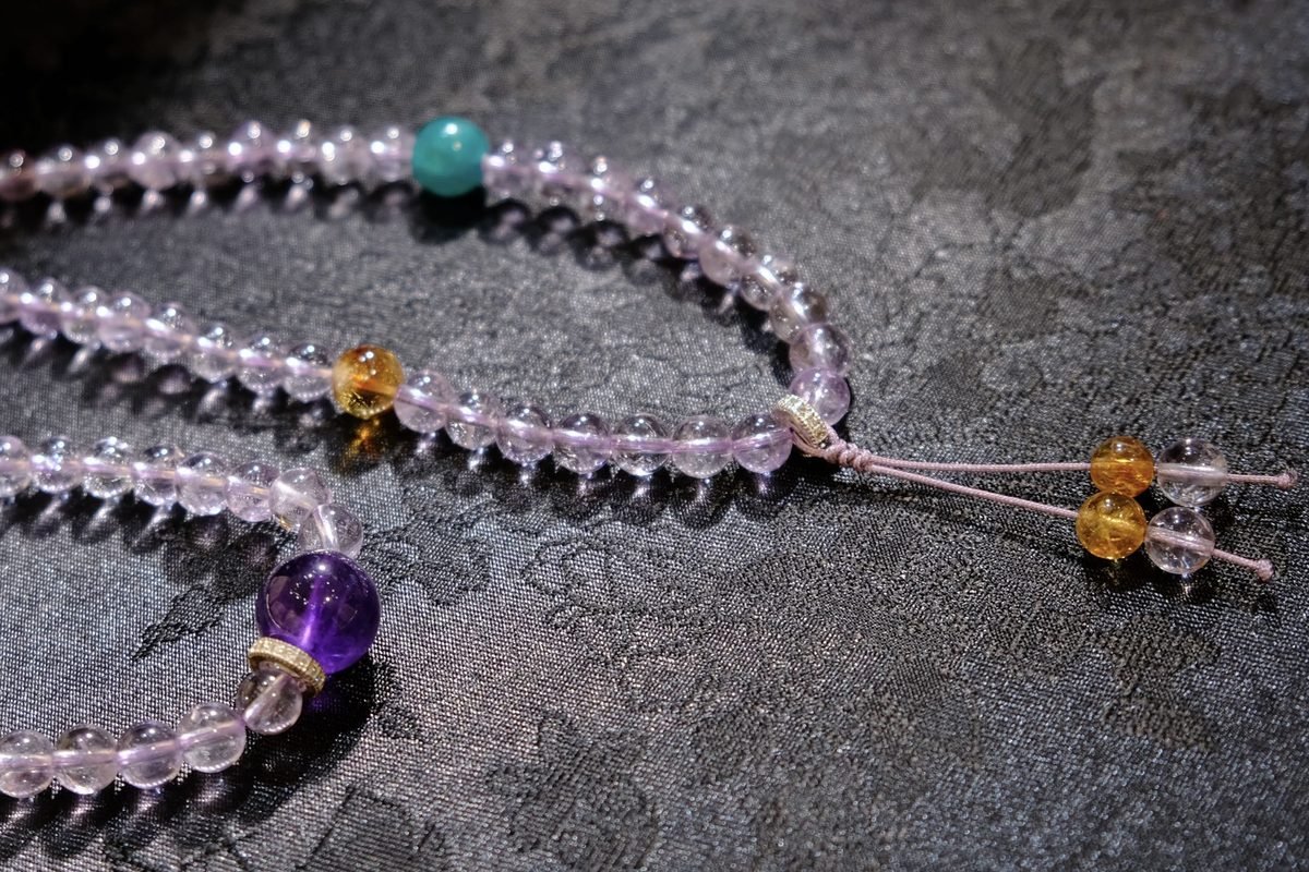 6mm Amethyst Bracelet — Ref. 00306 - Image 5