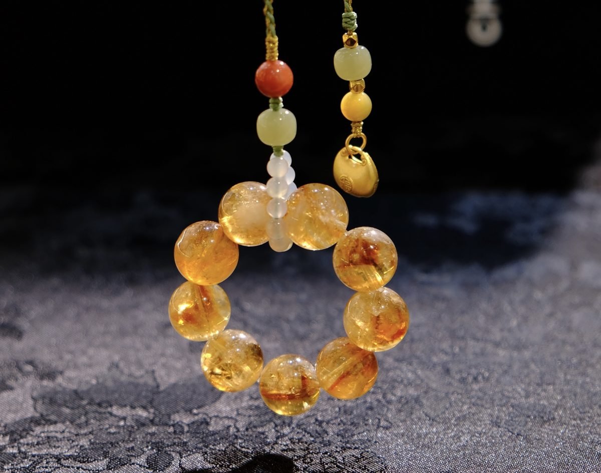 13mm 7 Chakra Balancing Necklace with Red Agate & Jade - Image 4