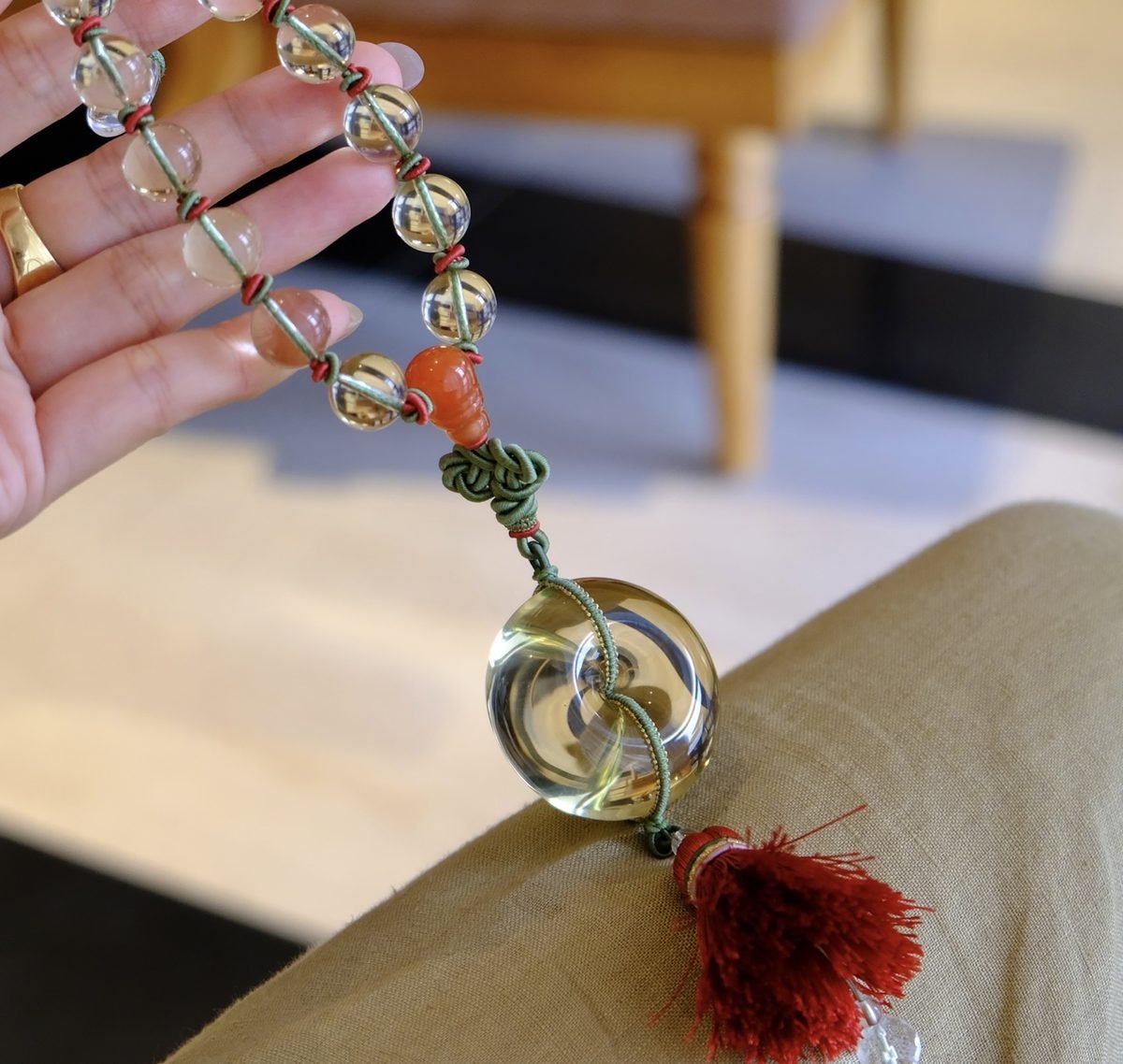 12mm Citrine Ornament — Ref. 00352 - Image 6