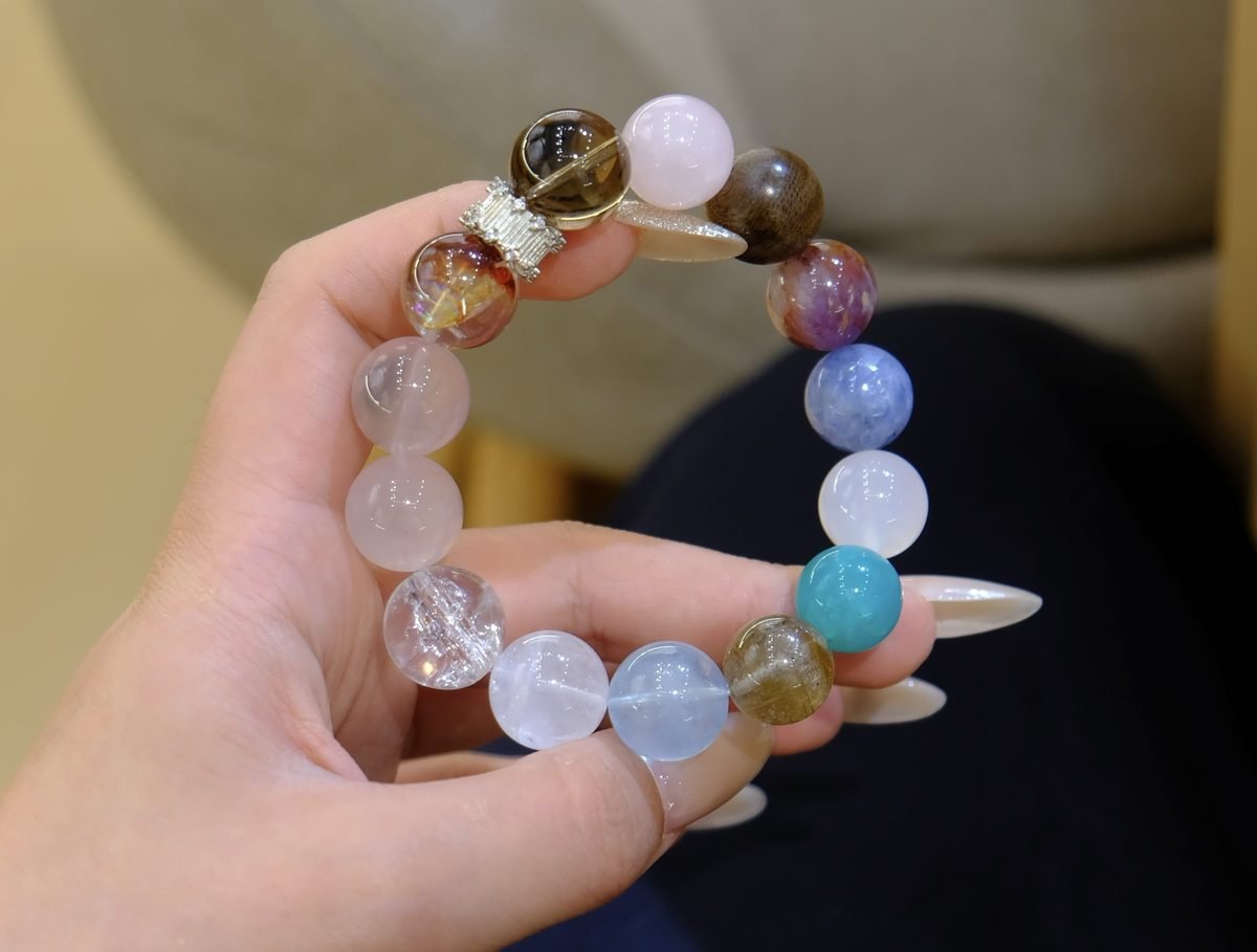 13mm 7 Chakra Balancing Bracelet — Ref. 00403 - Image 2