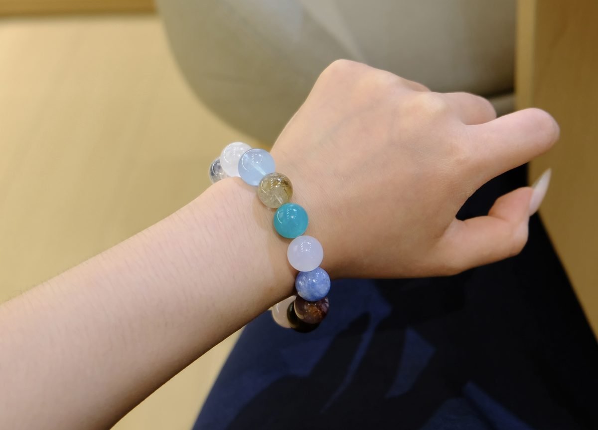 13mm 7 Chakra Balancing Bracelet — Ref. 00403 - Image 6
