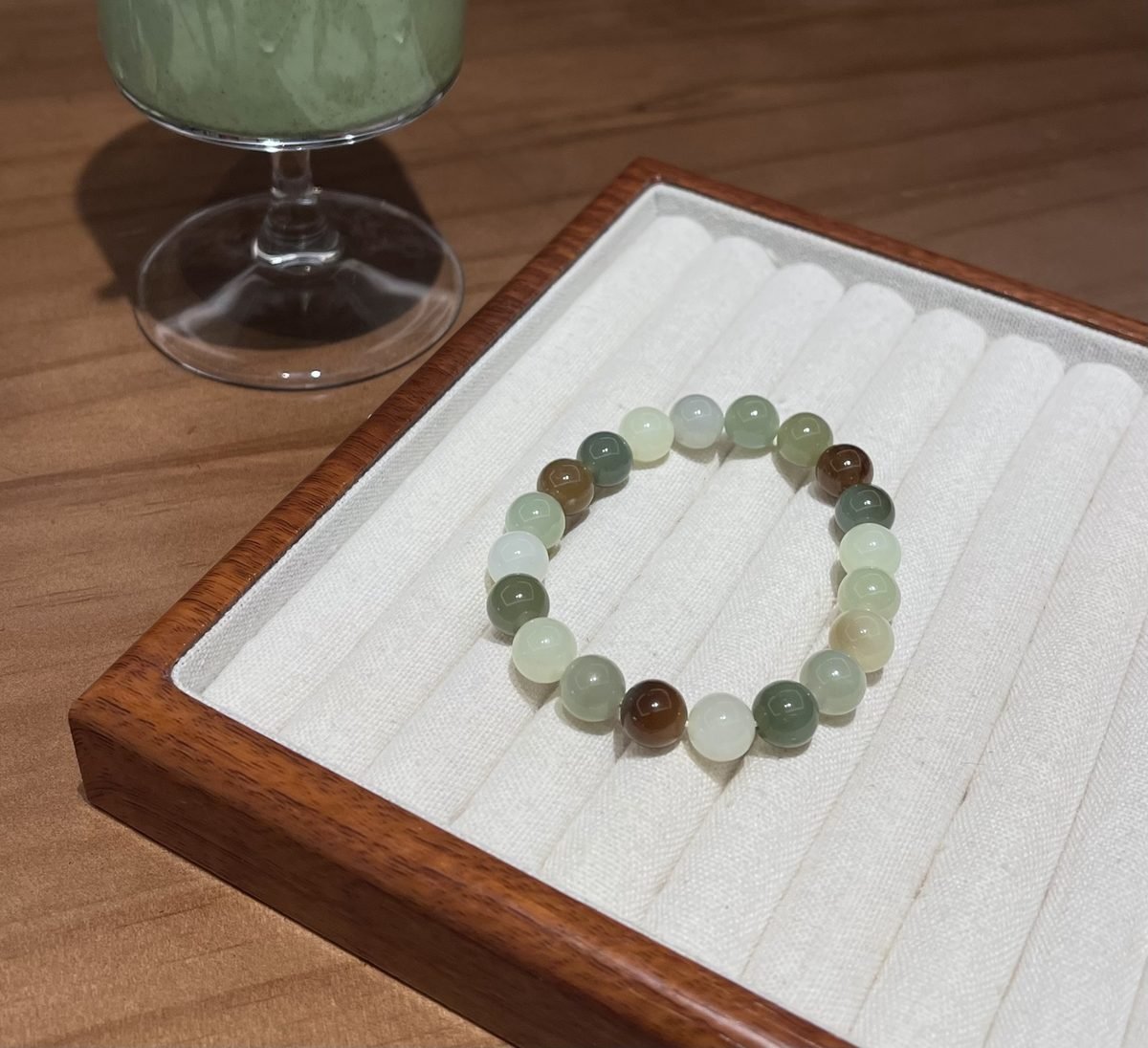 10mm 7 Chakra Balancing Bracelet with Jade