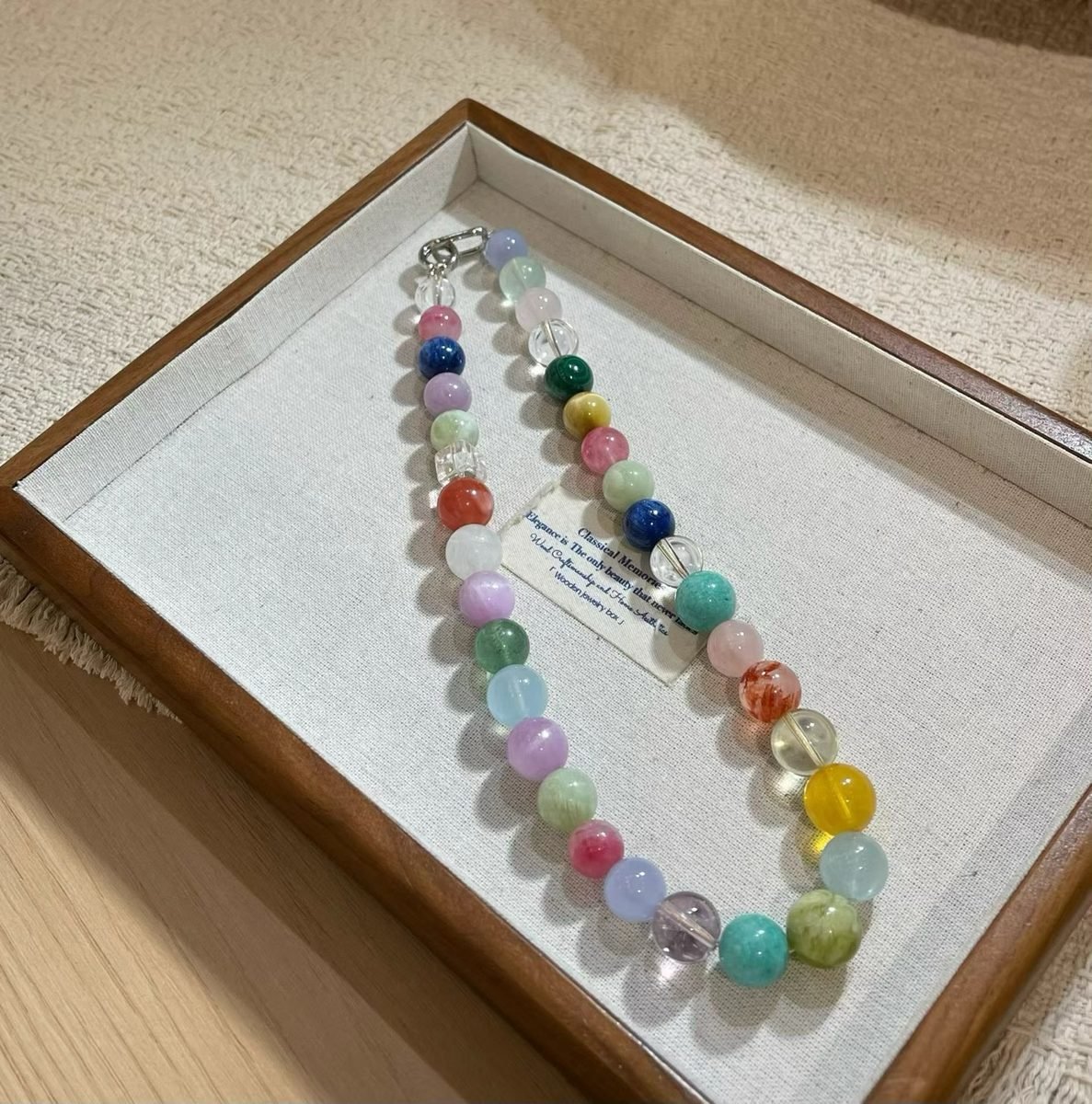 14mm 7 Chakra Balancing Necklace