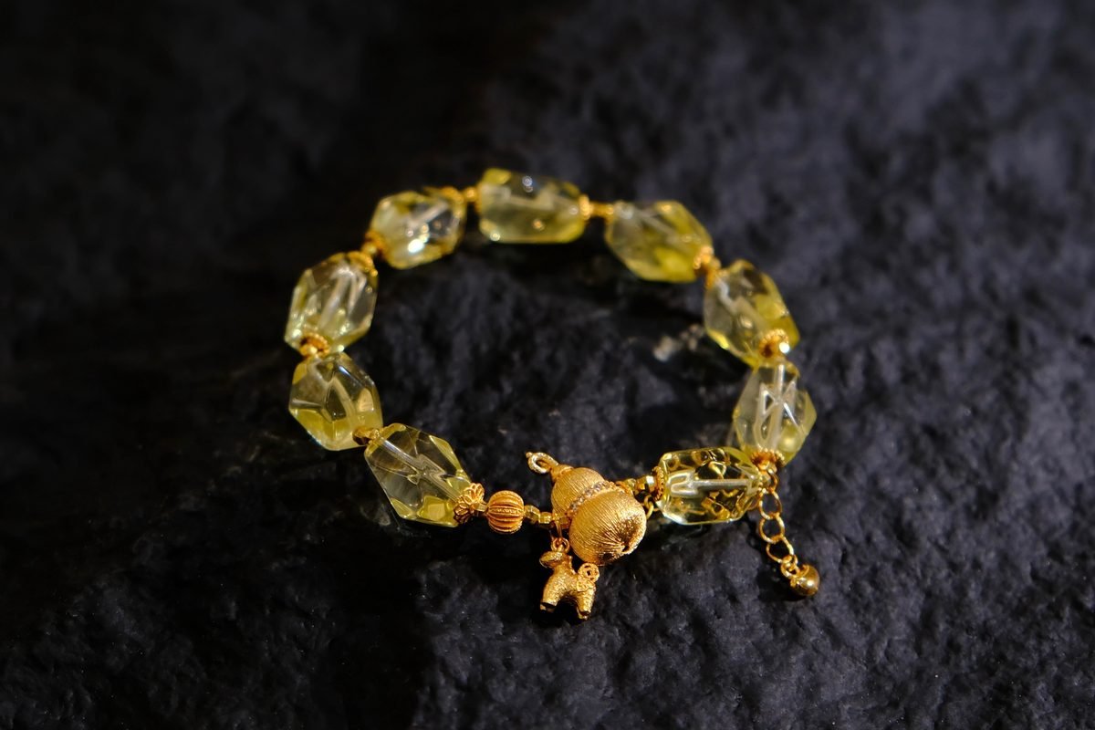 Citrine Faceted Bracelet