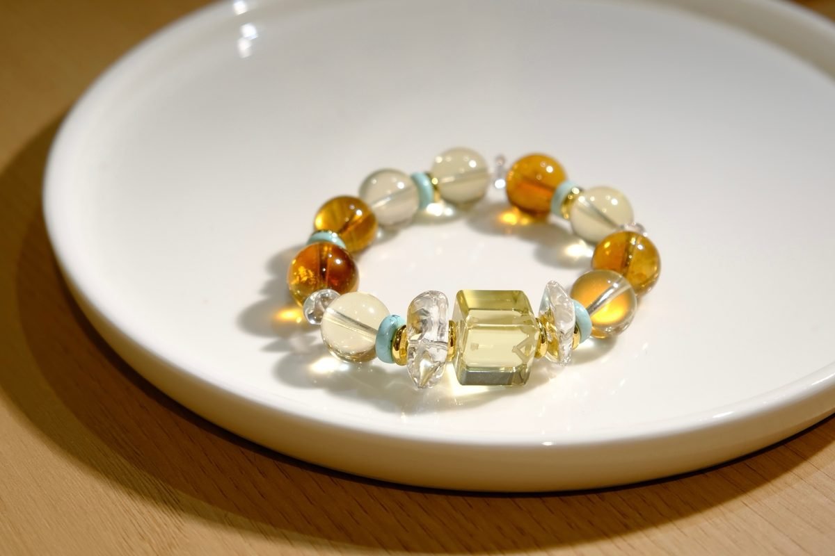 14mm Citrine Bracelet