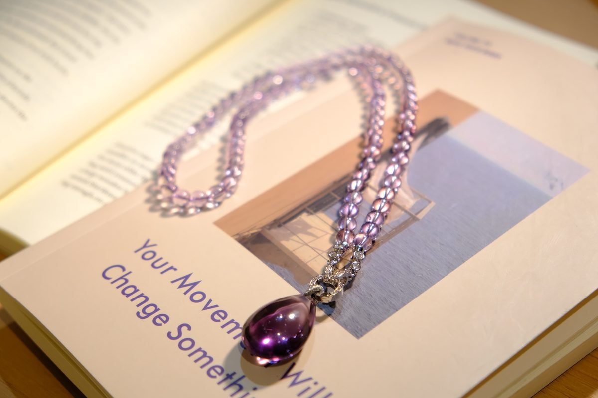 6mm Amethyst Necklace - Image 4