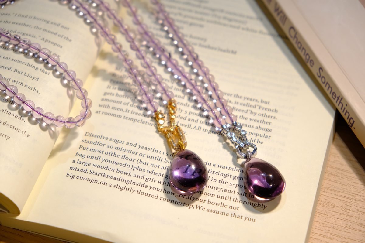 6mm Amethyst Necklace - Image 5