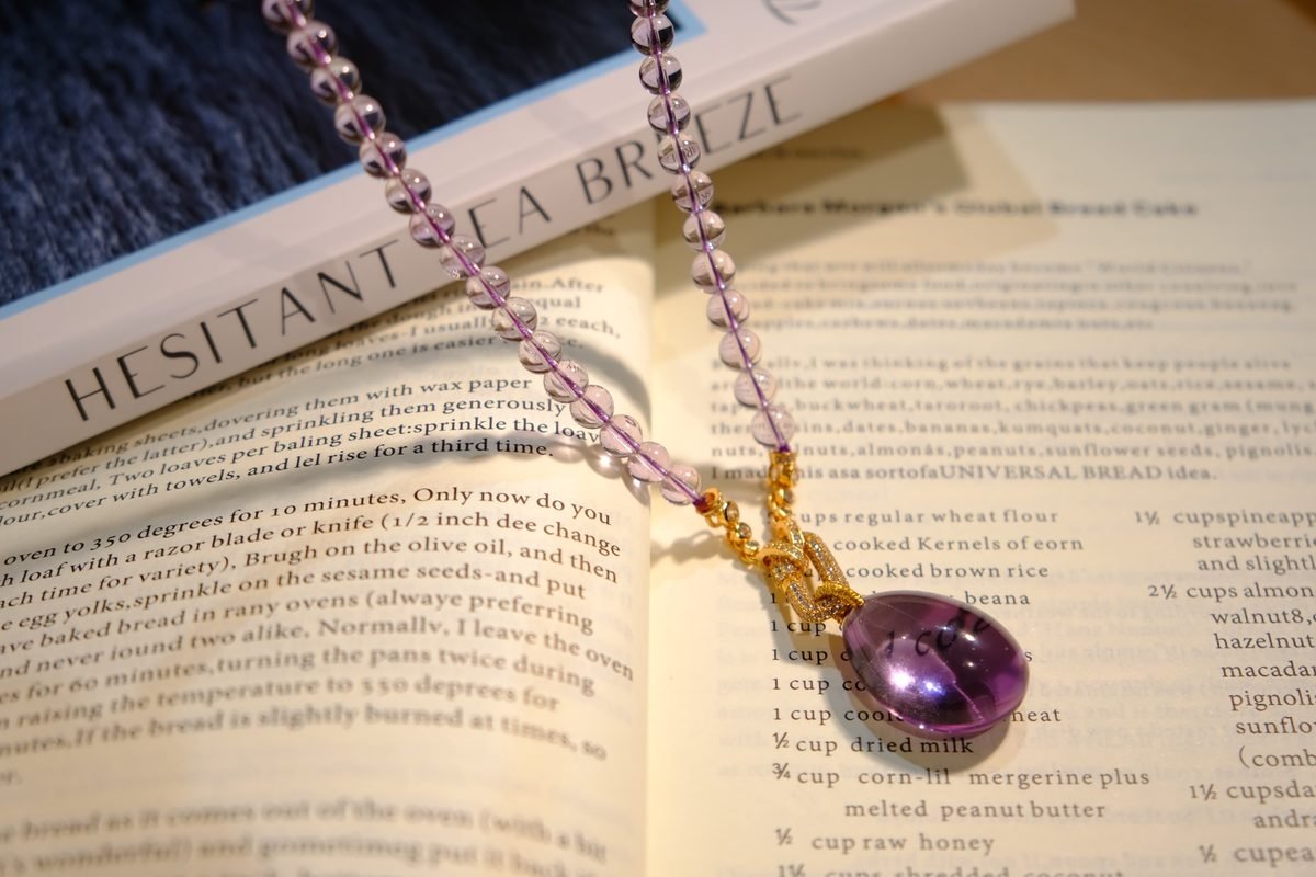 6mm Amethyst Necklace - Image 6