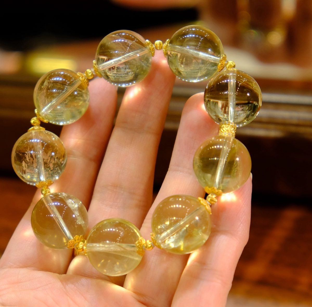 Citrine Bracelet — Ref. 00634 - Image 2
