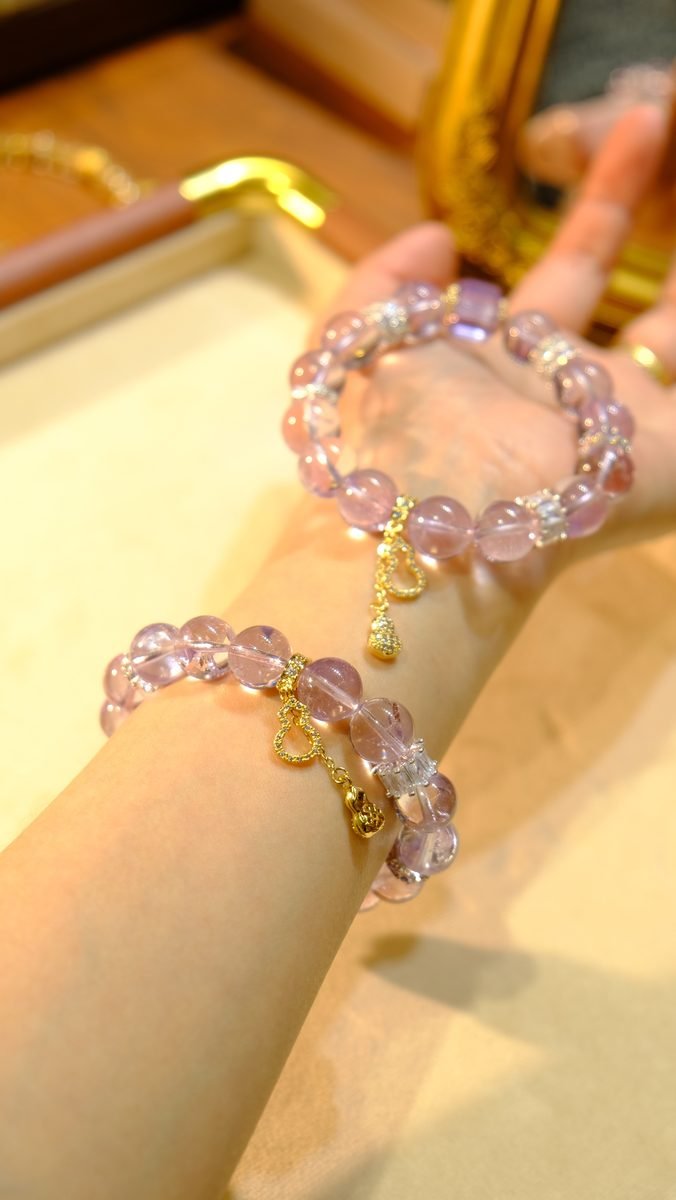12mm Amethyst Bracelet — Ref. 00667 - Image 6