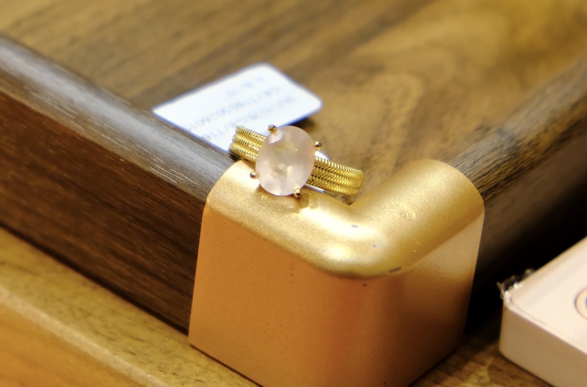 Rose Quartz Ring