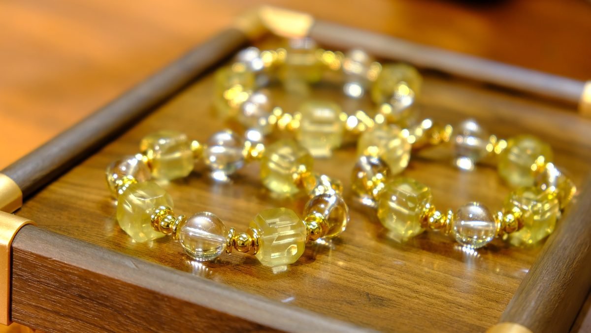 13mm Citrine Bracelet