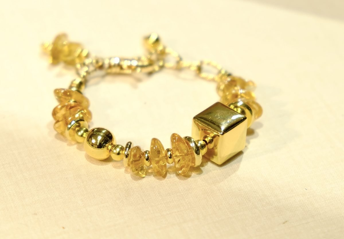 Citrine Baroque Bracelet — Ref. 00801