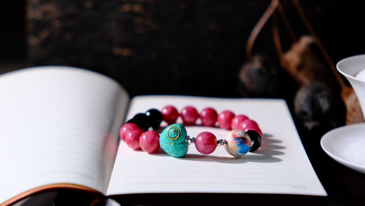 10mm Black Obsidian Bracelet — Ref. 00861