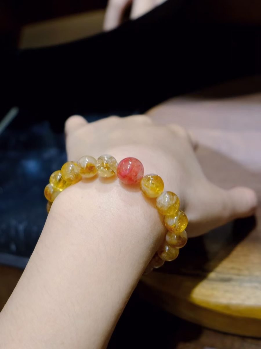 9mm Citrine Bracelet — Ref. 01027 - Image 4
