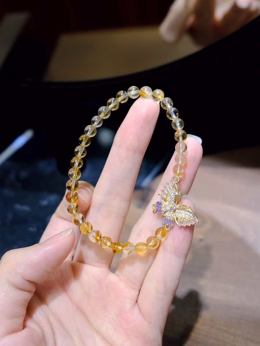 5mm Citrine Bracelet — Ref. 01052