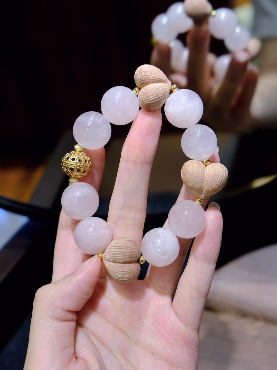Rose Quartz Bracelet — Ref. 01128