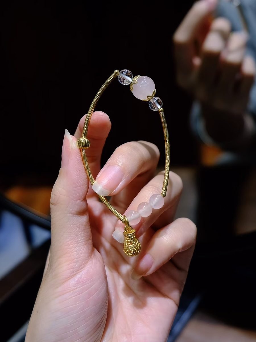 Rose Quartz Bracelet — Ref. 01336