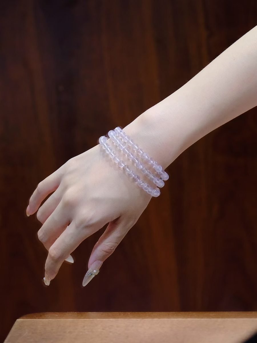 6mm Amethyst Bracelet — Ref. 01486 - Image 4