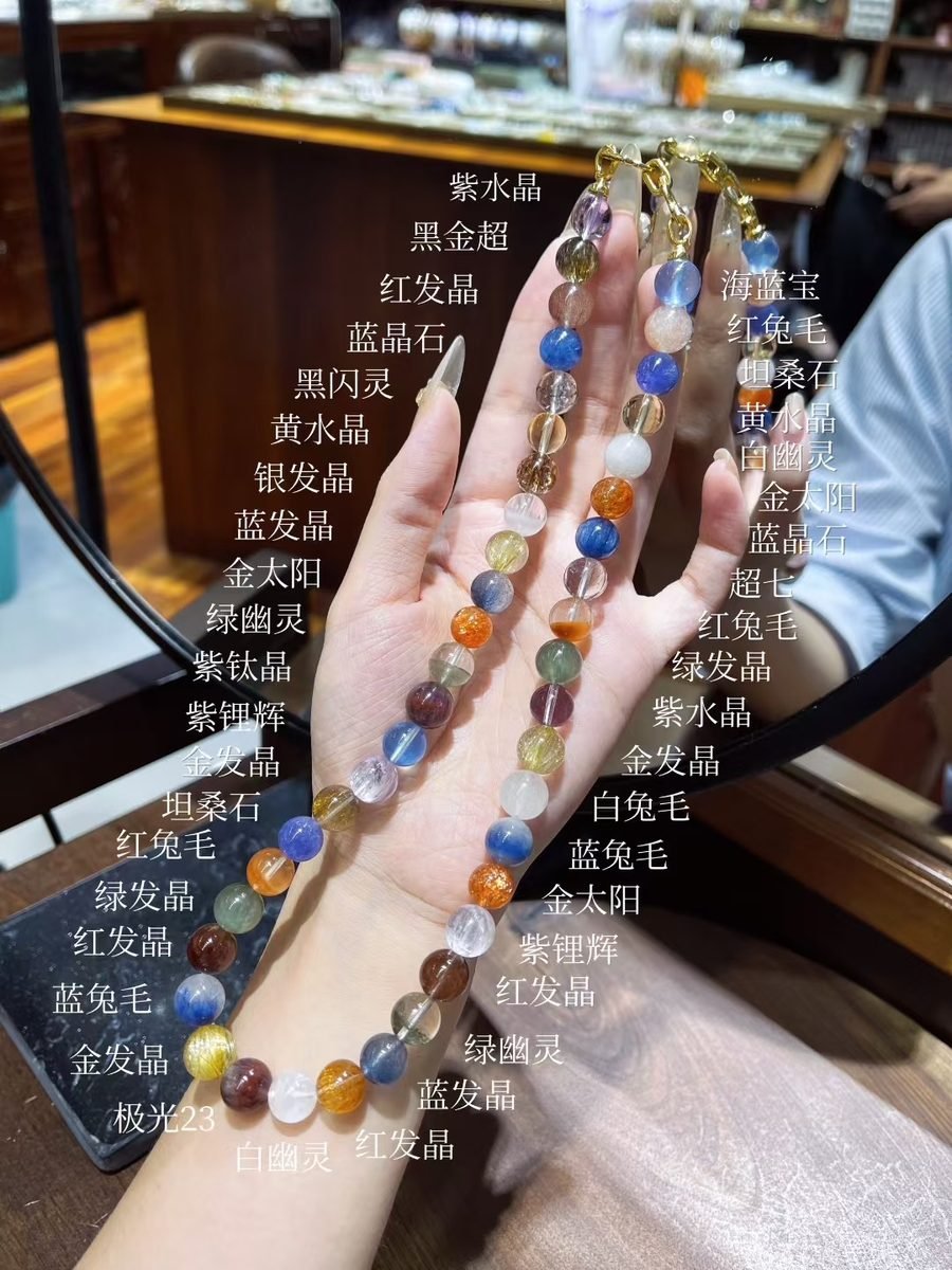 7 Chakra Balancing Necklace — Ref. 01505
