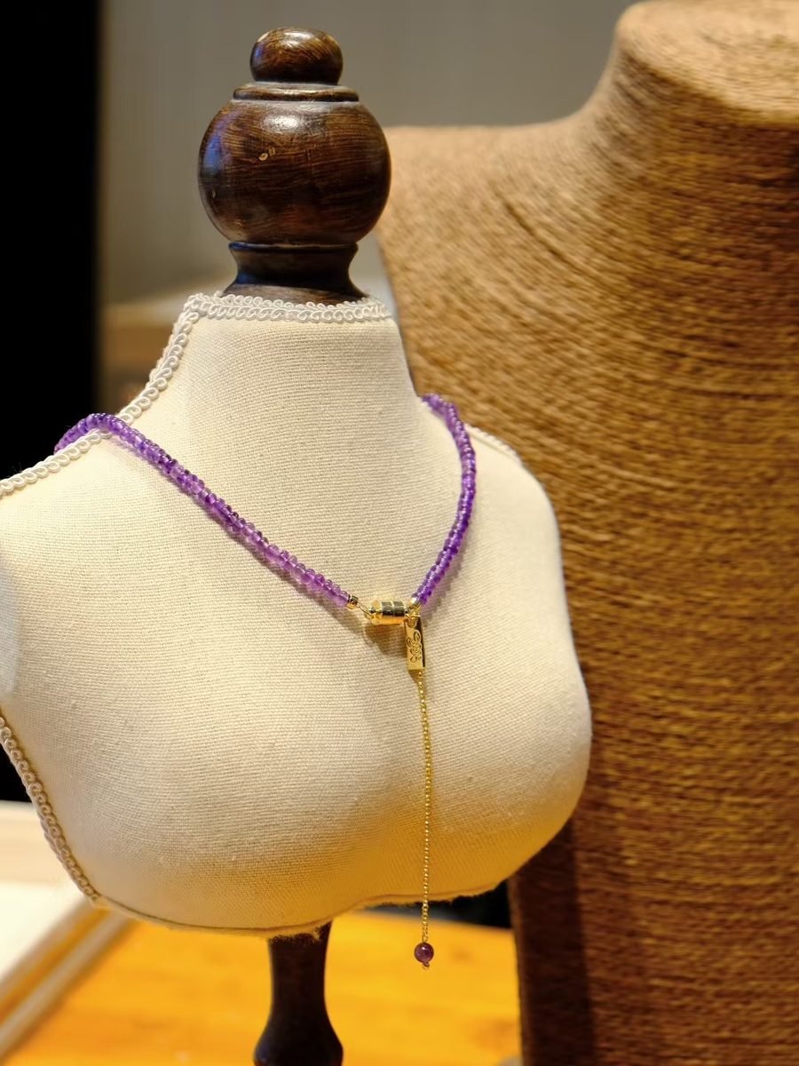 Amethyst Necklace — Ref. 01611 - Image 4