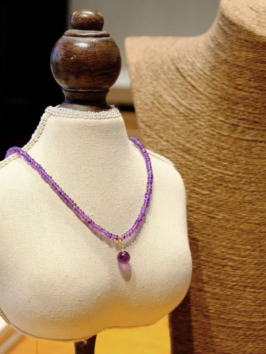 Amethyst Necklace — Ref. 01611 - Image 5