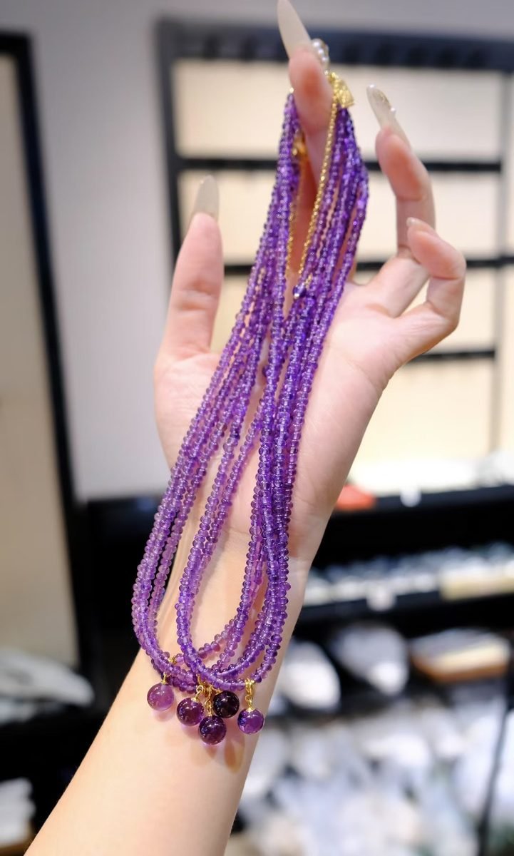 Amethyst Necklace — Ref. 01611 - Image 7