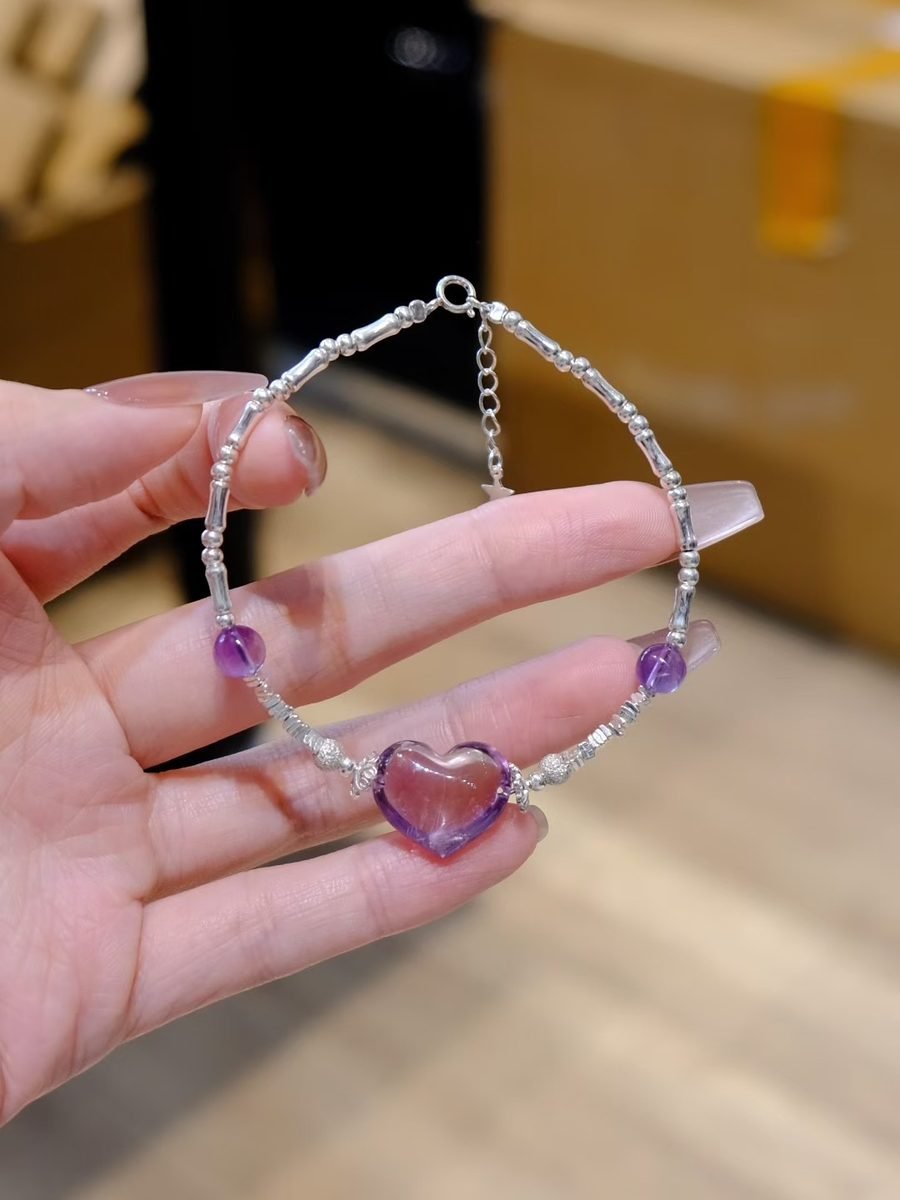 14mm Amethyst Bracelet — Ref. 01667