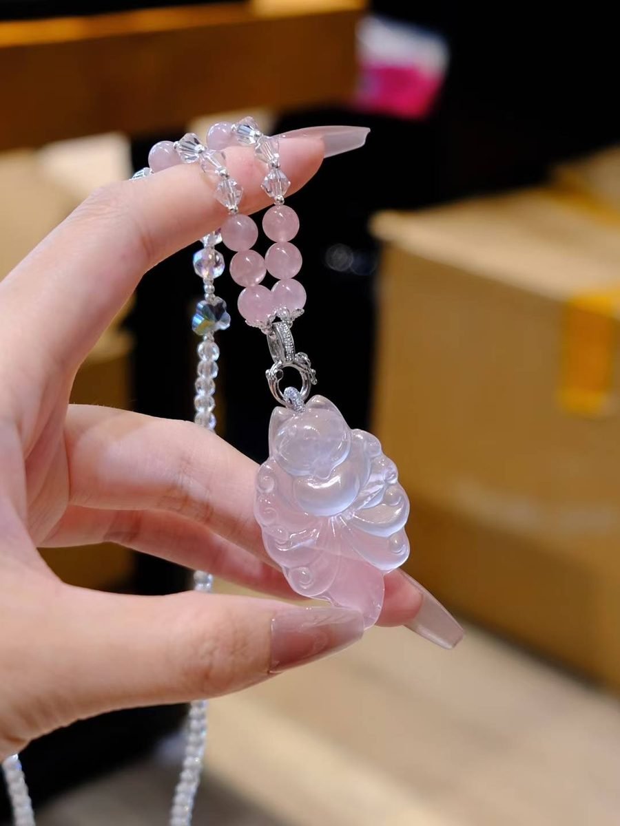 6mm Rose Quartz Bracelet — Ref. 01671