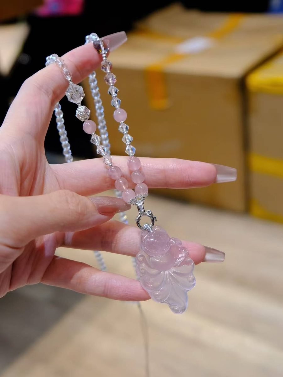 6mm Rose Quartz Bracelet — Ref. 01671 - Image 4