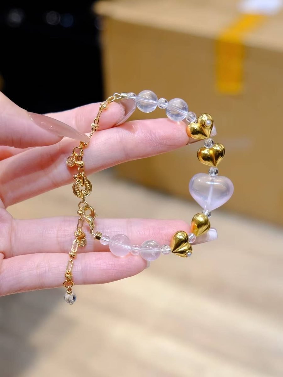 Rose Quartz Bracelet — Ref. 01739
