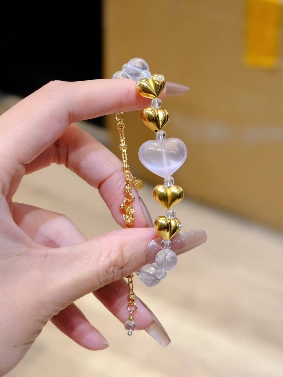Rose Quartz Bracelet — Ref. 01739 - Image 2